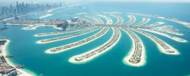 Lais Puzzle - Blick auf Palm Island in Dubai, Panorama - 2.000 Teile