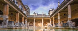 Lais Puzzle - Roman Baths, England, Panorama - 2.000 Teile