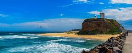 Lais Puzzle - Nobby Beach in Newcastle New South Wales Australien, Panorama - 2.000 Teile