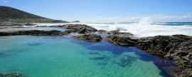 Lais Puzzle - Fraser Island - Champagne Pools und Blick nach Norden, Queensland, Australien, Panorama - 2.000 Teile