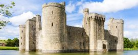 Lais Puzzle - Bodiam Castle, Ost-Sussex, England, Panorama - 2.000 Teile