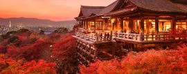 Lais Puzzle - Kiyomizu-Tempel von Kyoto, Japan, Panorama - 2.000 Teile