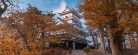 Lais Puzzle - Kubota-Schloss in Akita, Japan, Panorama - 2.000 Teile
