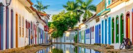 Lais Puzzle - Straße des historischen Zentrums in Paraty, Rio de Janeiro, Brasilien, Panorama - 2.000 Teile