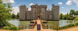 Lais Puzzle - Historisches Bodiam Castle, England, Panorama - 2.000 Teile