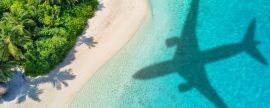 Lais Puzzle - Flugzeugschatten und Strand, Panorama - 2.000 Teile