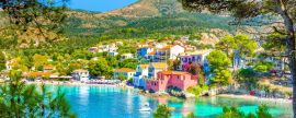 Lais Puzzle - Das malerische Dorf Assos auf der Insel Kefalonia, Griechenland, Panorama - 2.000 Teile
