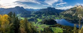Lais Puzzle - Altaussee, Loser und Altausseer See im Salzkammergut in Österreich, Panorama - 2.000 Teile