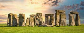Lais Puzzle - Stonehenge bei Sonnenuntergang, England, Panorama - 2.000 Teile