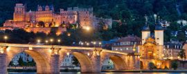 Lais Puzzle - Heidelberg Alte Brücke und Schloss, Panorama - 2.000 Teile