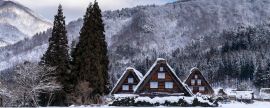 Lais Puzzle - Shirakawago, Gifu Chubu, Japan, Panorama - 2.000 Teile