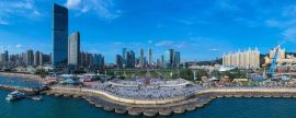 Lais Puzzle - Dalian Xinghai-Platz, Dalian, Liaoning, China, Panorama - 2.000 Teile