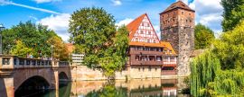 Lais Puzzle - Weinstadel, Nürnberg, Bayern, Deutschland, Panorama - 2.000 Teile