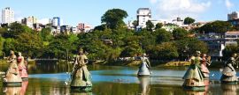 Lais Puzzle - Orishas Brunnen Salvador von Bahia, Brasilien, Panorama - 2.000 Teile