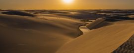Lais Puzzle - Wunderschöner Sonnenuntergang im Lençois Maranhenses National Park - Barreirinhas, Maranhão - Brasilien, Panorama - 2.000 Teile