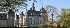 Lais Puzzle - Schloss von Ordingen, Sint-Truiden, Limburg, Belgien, Panorama - 2.000 Teile