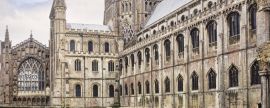 Lais Puzzle - Nordseite der Kathedrale von Ely, Cambridgeshire, England, Panorama - 2.000 Teile