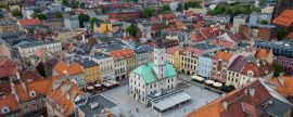 Lais Puzzle - Stadt Gliwice - Panorama der Stadt - Marktplatz Polen, Panorama - 2.000 Teile