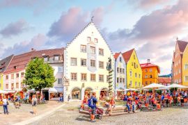 Lais Puzzle - Altstadt, Füssen, Bayern, Deutschland - 2.000 Teile