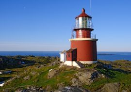 Lais Puzzle - Utsira-Leuchtturm, Insel Utsira, Rogaland, Norwegen - 1.000 Teile