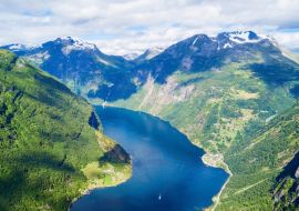 Lais Puzzle - Geiranger am Geirangerfjord, Norwegen - 1.000 Teile