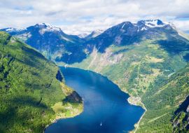 Lais Puzzle - Geiranger am Geirangerfjord, Norwegen - 1.000 Teile