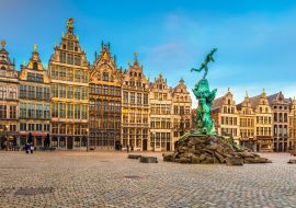 Lais Puzzle - Antwerpen, Belgien Stadtbild - 1.000 Teile