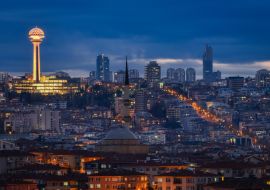 Lais Puzzle - Stadtbild von Ankara bei Nacht - Ankara, Türkei - 1.000 Teile
