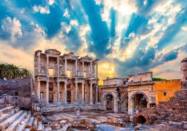 Lais Puzzle - Die Celsus-Bibliothek der antiken Stadt Ephesus - 1.000 Teile