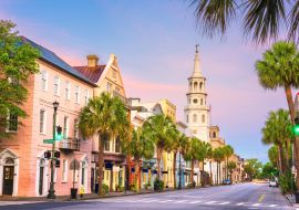 Lais Puzzle - Charleston, South Carolina, USA im französischen Viertel. - 1.000 Teile