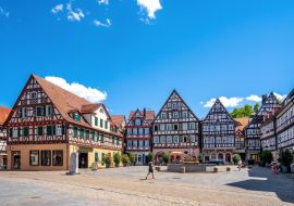 Lais Puzzle - Oberer Marktplatz, Schorndorf, Baden-Württemberg, Deutschland - 1.000 Teile