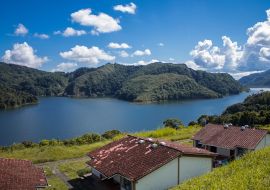 Lais Puzzle - Reisen in Venezuela, Hütten im Touristencamp die Falle in Táchira - 1.000 Teile