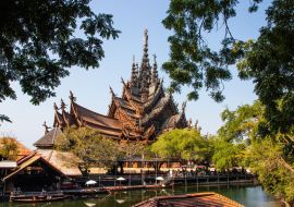 Lais Puzzle - Pattaya Bezirk Chonburi Thailand Asien Das Heiligtum der Wahrheit - 1.000 Teile