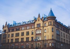 Lais Puzzle - Straßen von Tampere, Pirkanmaa, Westfinnland, lebendige Winteransicht der Stadt, mit Rathaus, Kirche und Kathedrale - 1.000 Teile