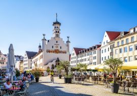 Lais Puzzle - Rathaus, Kempten, Bayern, Deutschland - 1.000 Teile