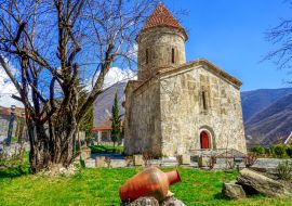 Lais Puzzle - Aserbaidschan, eine alte albanische Kirche in Kish bei Sheki, die Kirche des Apostels Elisey - 1.000 Teile
