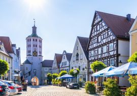 Lais Puzzle - Unteres Tor, Günzburg, Bayern, Deutschland - 1.000 Teile