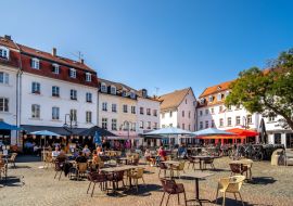 Lais Puzzle - Sankt Johanner Markt, Saarbrücken, Saarland - 1.000 Teile