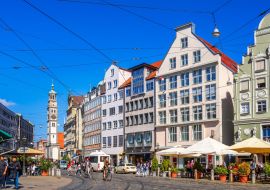 Lais Puzzle - Moritzplatz, Augsburg, Bayern, Deutschland - 1.000 Teile