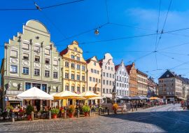 Lais Puzzle - Moritzplatz, Augsburg, Bayern, Deutschland - 1.000 Teile