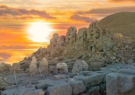Lais Puzzle - Ruinen der Kommagene-Statue auf dem Gipfel des Nemrut-Bergs, Adiyaman, Türkei - 1.000 Teile
