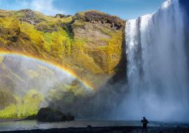 Lais Puzzle - Landschaft am Skógafoss - 1.000 Teile