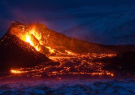 Lais Puzzle - Der Ausbruchsort des Geldingadalir im Fagradalsfjall auf Reykjanes in Island - 1.000 Teile