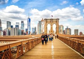 Lais Puzzle - Brooklyn Bridge und Blick auf Manhattan, New York City, USA - 1.000 Teile