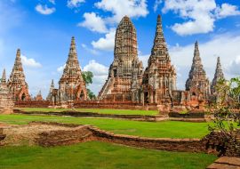Lais Puzzle - Wat Chaiwatthanaram-Tempel in der Provinz Ayutthaya. Historischer Park Ayutthaya, Thailand - 1.000 Teile
