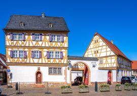 Lais Puzzle - Fachwerkhaus, Großostheim, Hessen, Deutschland - 1.000 Teile