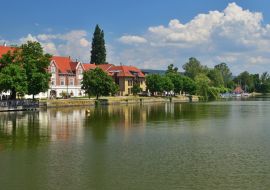 Lais Puzzle - Öreg-See in Tata (Totis), Ungarn - 1.000 Teile