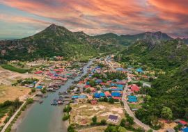 Lais Puzzle - Bang Pu Fischerdorf im Sam Roi Yot Nationalpark, Prachuap Khiri Khan, Thailand - 1.000 Teile