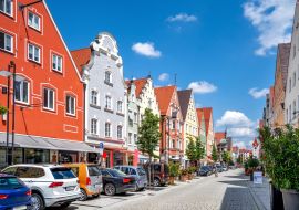 Lais Puzzle - Altstadt, Mindelheim, Bayern, Deutschland - 1.000 Teile