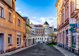 Lais Puzzle - Stadtbild von Domažlice, Domazlice, Tschechische Republik - 1.000 Teile